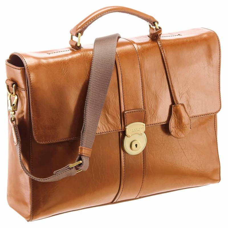 The Bridge Trebbio Aktentasche 40 cm - cognac von The Bridge