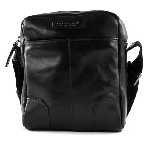 The Bridge Vespucci Schultertasche 24 cm Nero von The Bridge