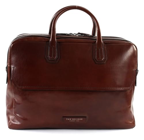 The Bridge Williamsburg - Aktentasche Leder 42 cm brown von The Bridge