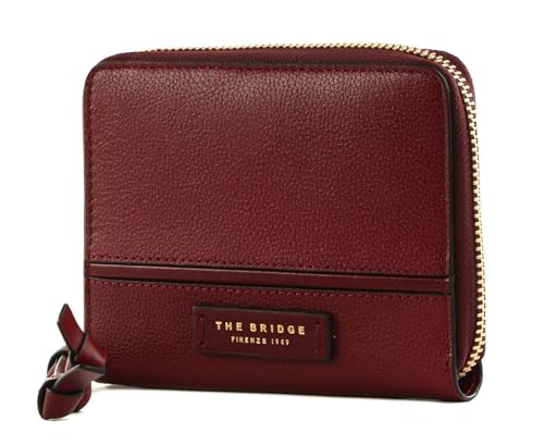 The Bridge Zip Around Wallet Chianti Bordeaux ABB. ORO von The Bridge