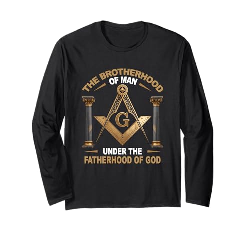 The Brotherhood of Man Under The Fatherhood of-God Freimaurer Langarmshirt von The Brotherhood Of Man Under The Fatherhood