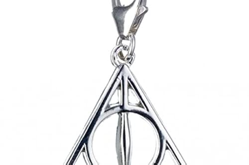 Harry Potter Charm-Anhänger „Heiligtümer des Todes“ - 925er-Sterlingsilber von The Carat Shop