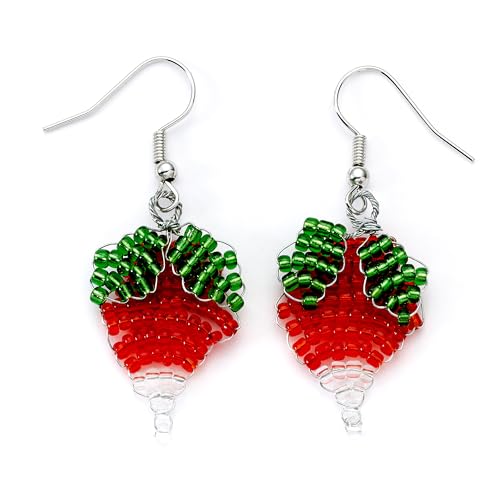 Harry Potter Luna Lovegood Rettich Perlenohrringe von The Carat Shop von The Carat Shop