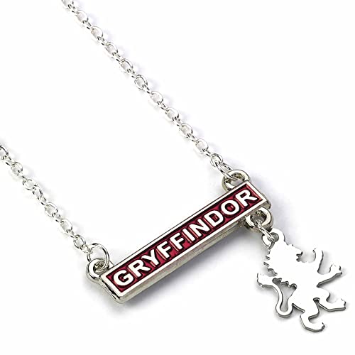 Offizielle Harry Potter Gryffindor Bar Halskette, M, Zink von The Carat Shop