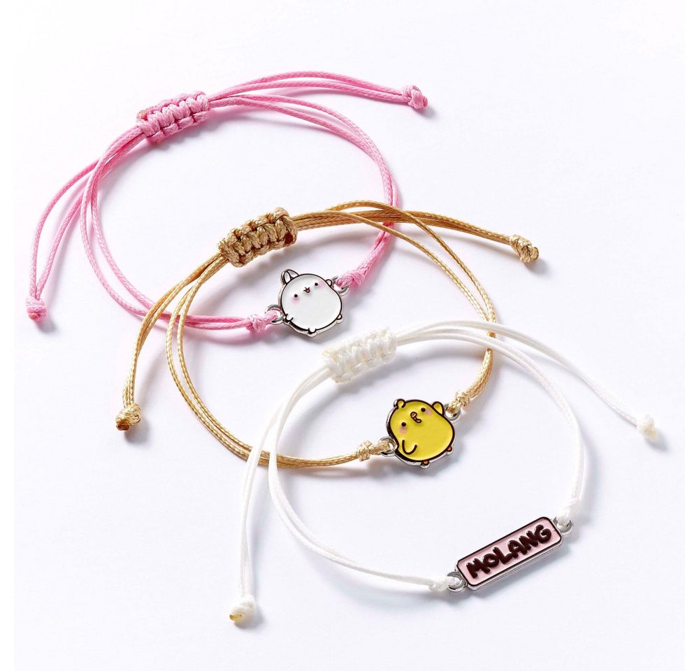 The Carat Shop Armband Molang Armbänder 3er-Pack Molang and Piu Piu 18 cm von The Carat Shop