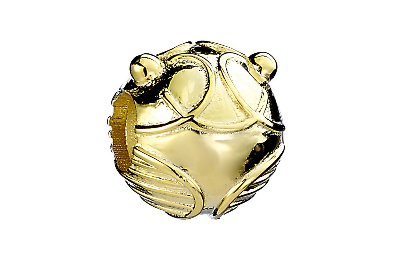 The Carat Shop Charm Perle Goldener Schnatz Sterlingsilber vergoldet - Harry Potter, Sterlingsilber vergoldet von The Carat Shop