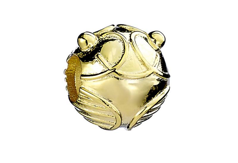 The Carat Shop Charm Perle Goldener Schnatz Sterlingsilber vergoldet - Harry Potter, Sterlingsilber vergoldet von The Carat Shop