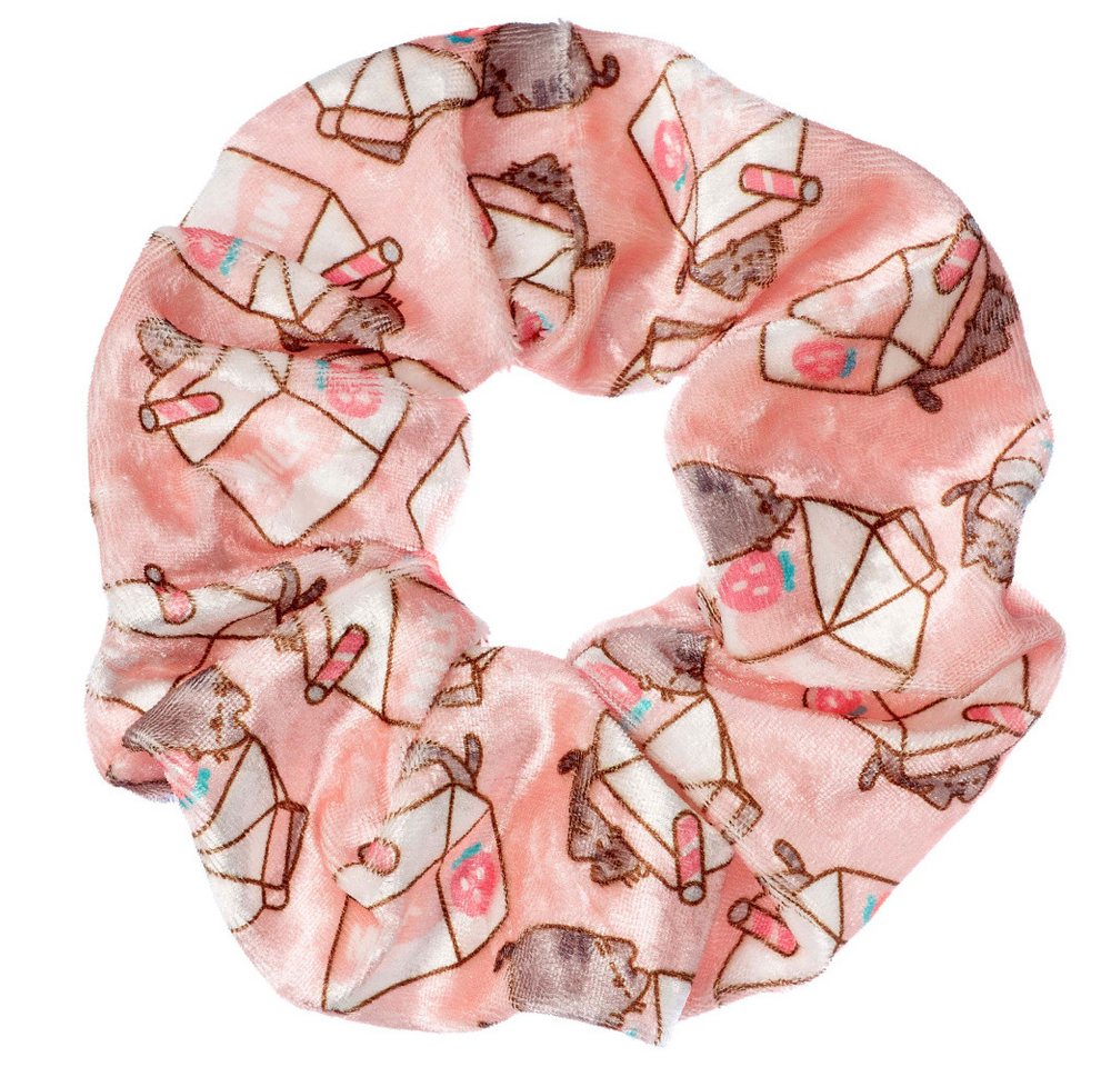 The Carat Shop Haarreif Pusheen Haargummi Pink Strawberry Milk Carton von The Carat Shop