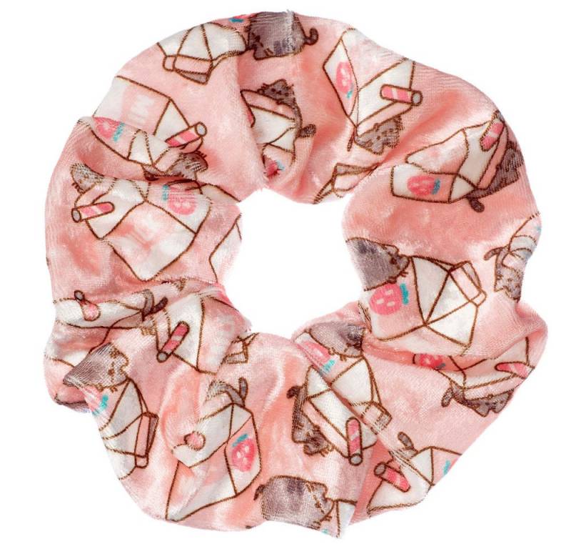 The Carat Shop Haarreif Pusheen Haargummi Pink Strawberry Milk Carton von The Carat Shop