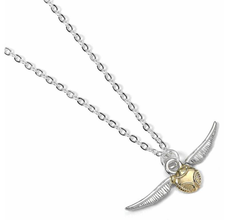 The Carat Shop Kette mit Anhänger Harry Potter Halskette & Anhänger Der Goldene Schnatz (versilbert) von The Carat Shop