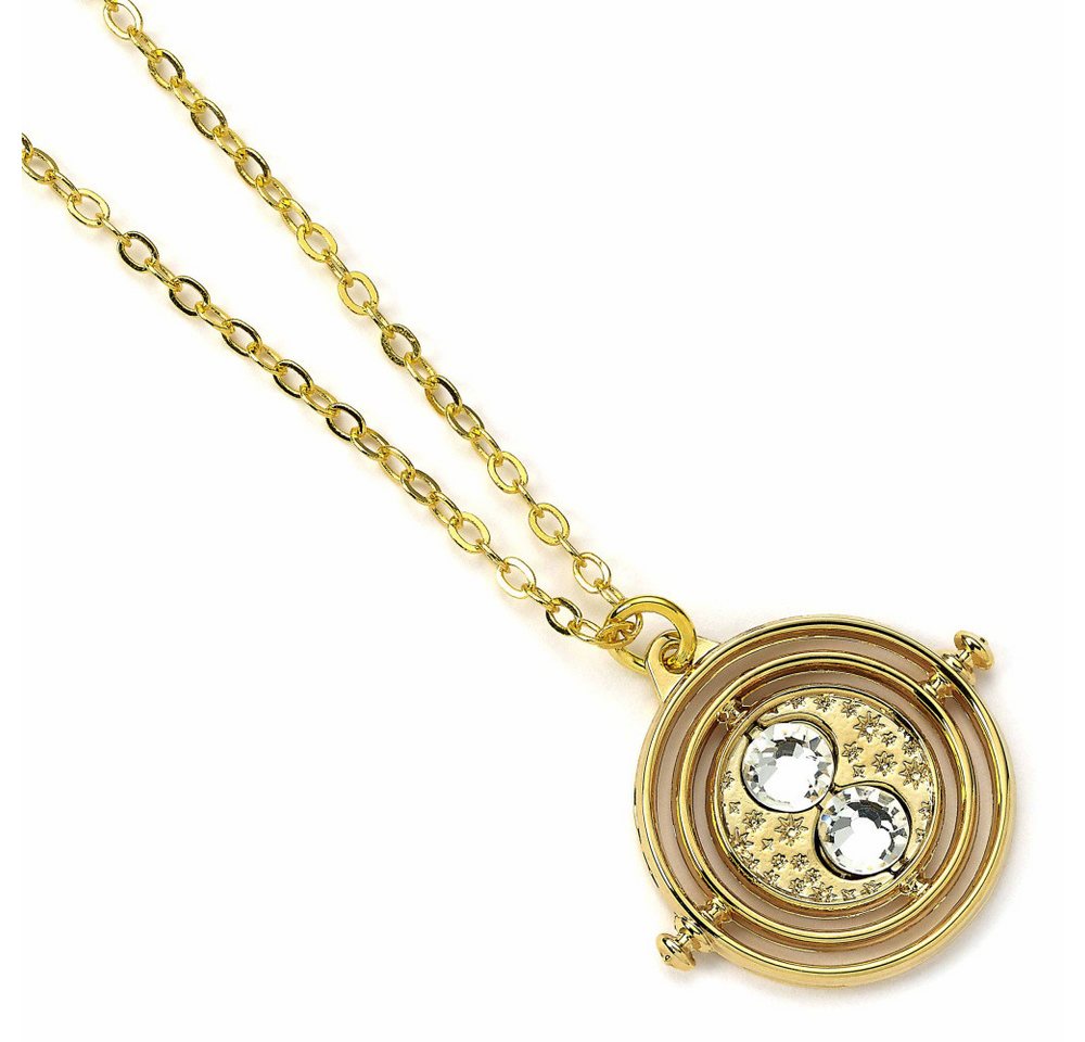 The Carat Shop Kette mit Anhänger Harry Potter Halskette & Anhänger Fixed Zeitumkehrer (vergoldet) von The Carat Shop