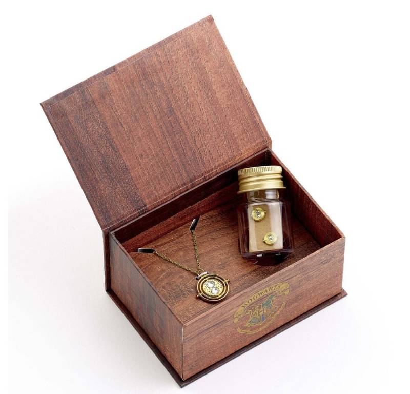 The Carat Shop Ohrring-Set Harry Potter: Hermoine Potions Time Turner Halskette und Ohrringe Gesc von The Carat Shop