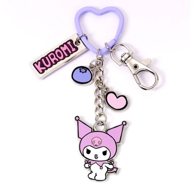 The Carat Shop Schlüsselanhänger Hello Kitty Schlüsselanhänger mit Kuromi Anhänger 15 cm von The Carat Shop