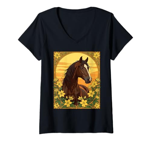 Damen Der Sumpf klebrig umgeben von gelben Jasminblüten T-Shirt mit V-Ausschnitt Damen Der Sumpf klebrig umgeben von gelben Jasminblüten T-Shirt mit V-Ausschnitt von The Carolinas Territory Symbols Gifts Tees taiche