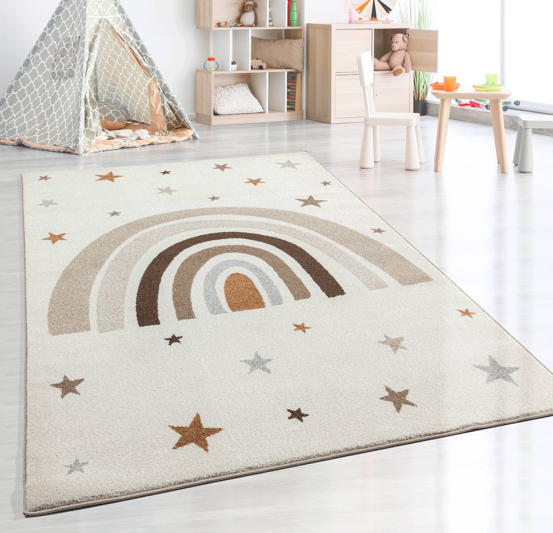the carpet Teppich "Beat Kids" rechteckig 9 mm Höhe Kids Kinderzimmer Teppich strapazierfähig und pflegleicht von The Carpet
