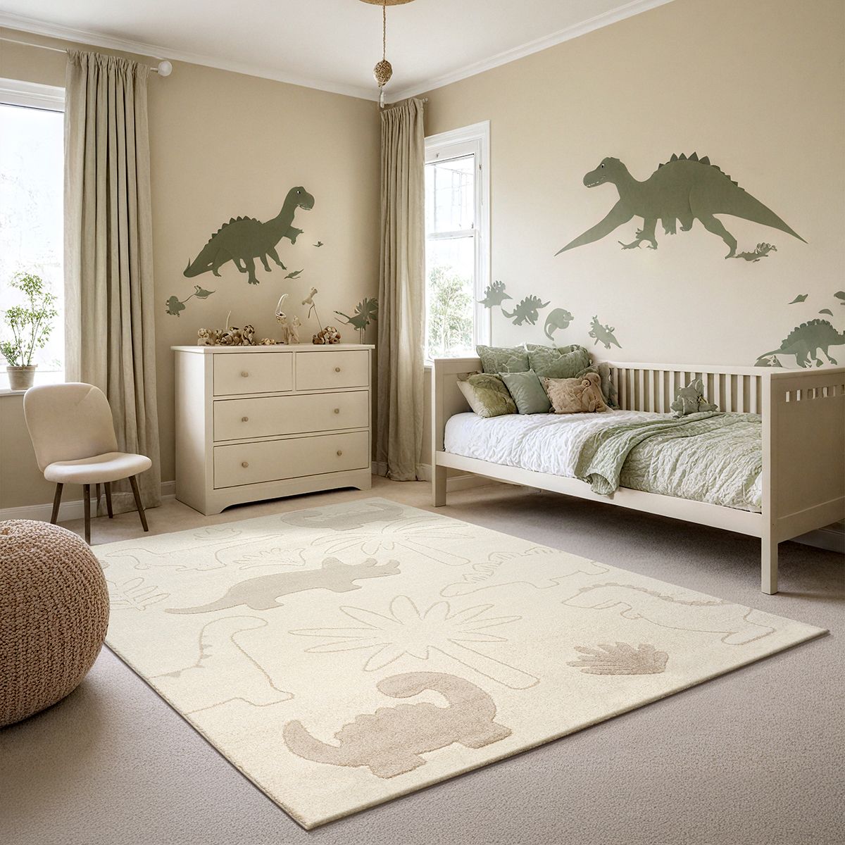 the carpet Teppich "Elisa Kids" rechteckig 12 mm Höhe Kids Kinderzimmer Teppich strapazierfähig und pflegleicht von The Carpet