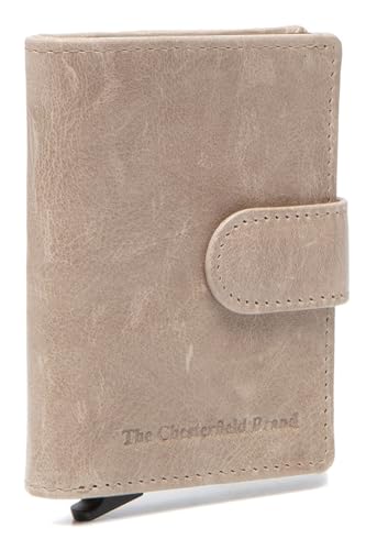 The Chesterfield Brand Prague - Kreditkartenetui 6cc 10 cm RFID Off White von The Chesterfield Brand