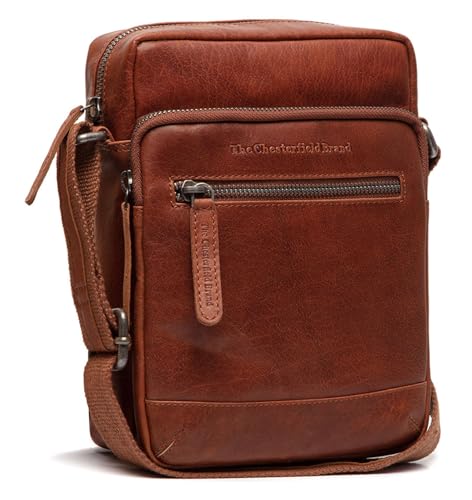 The Chesterfield Brand Arenas - Umhängetasche 22 cm cognac von The Chesterfield Brand