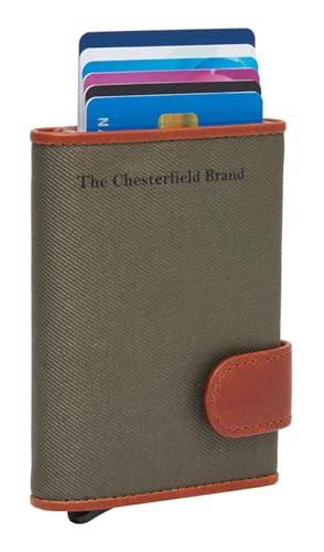 The Chesterfield Brand Delsbo Cardholder Steel Green von The Chesterfield Brand