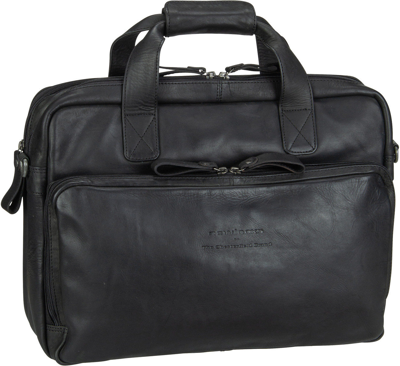 The Chesterfield Brand Geneva 6002  in Schwarz (16.8 Liter), Fahrradtasche von The Chesterfield Brand