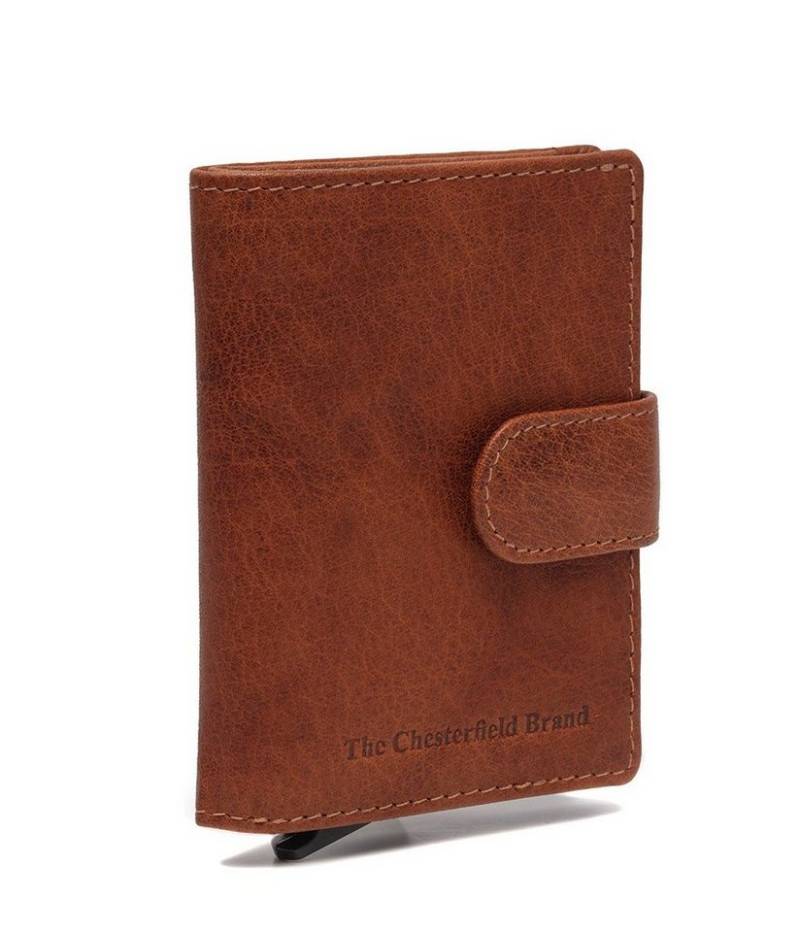 The Chesterfield Brand Geldbörse Antique Buff Crumbled RFID Safe Leder Geldbörse Prague, Antique Buff Crumbled Leder von The Chesterfield Brand