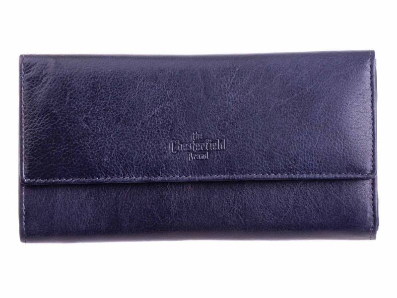 The Chesterfield Brand Geldbörse C080315 Leder Portemonnaie Querformat mit RFID Schutz (1 Stück, 1-tlg., B/H/T)ca. 17,5/9,5/3 cm), Echtleder von The Chesterfield Brand