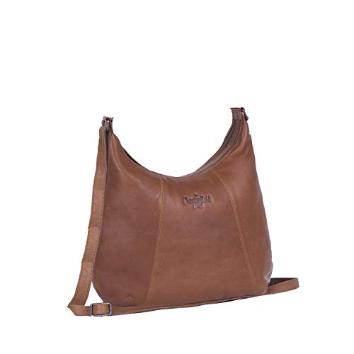 The Chesterfield Brand Jolie - Schultertasche Leder 31 cm cognac von The Chesterfield Brand