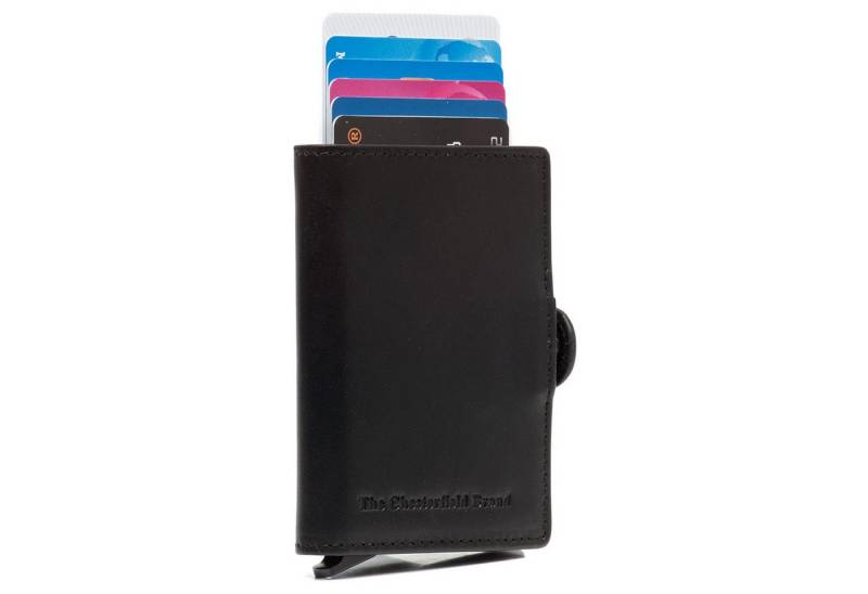 The Chesterfield Brand Kartenetui Lagos - Kreditkartenetui 6cc 10 cm RFID (black) von The Chesterfield Brand