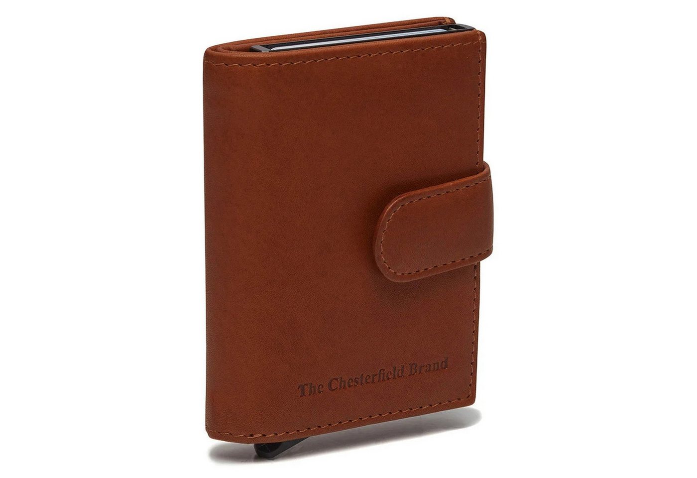The Chesterfield Brand Kartenetui Leipzig - Kreditkartenetui 6cc 10 cm RFID (cognac) von The Chesterfield Brand