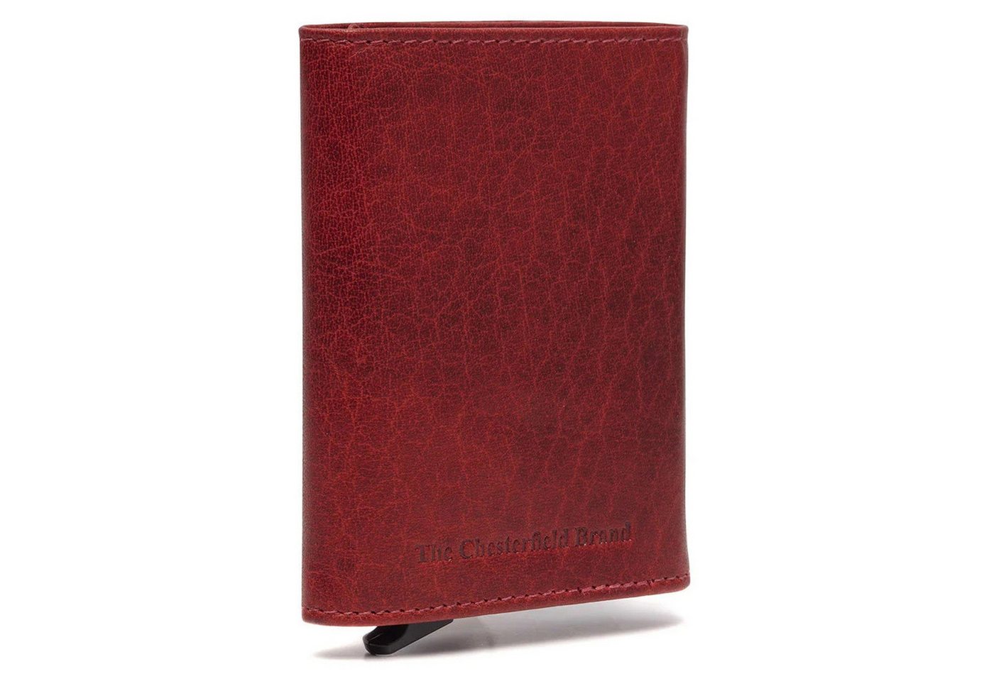 The Chesterfield Brand Kartenetui Paris - Kreditkartenetui 6cc 10 cm RFID (red) von The Chesterfield Brand
