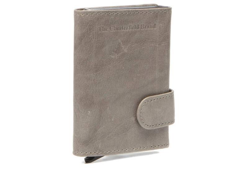 The Chesterfield Brand Kartenetui Portland - Kreditkartenetui 6cc 10 cm RFID (light grey) von The Chesterfield Brand