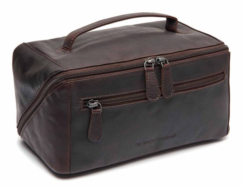 The Chesterfield Brand Kulturbeutel Elmia Toiletry Bag, aus echtem Rindsleder von The Chesterfield Brand