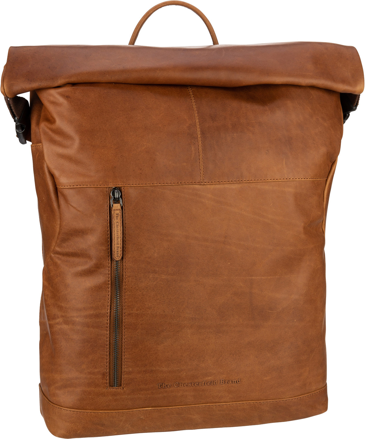 The Chesterfield Brand Liverpool 0309  in Cognac (16.3 Liter), Rolltop Rucksack von The Chesterfield Brand