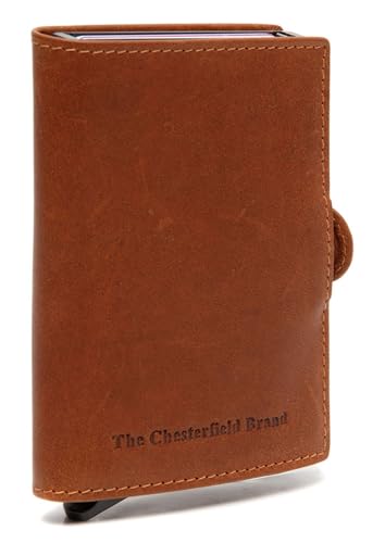 The Chesterfield Brand Lagos - Kreditkartenetui 6cc 10 cm RFID Cognac von The Chesterfield Brand