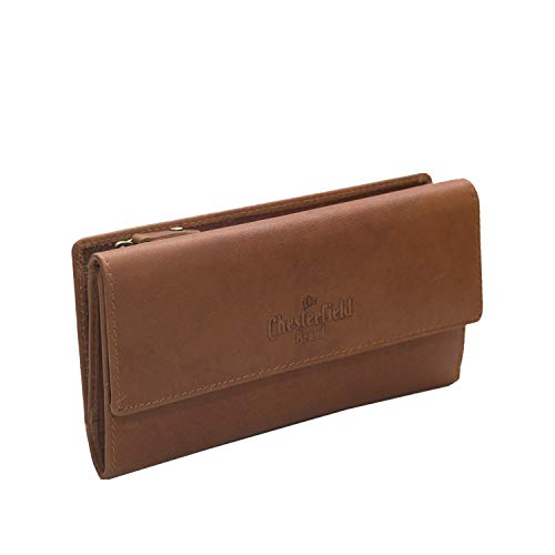 The Chesterfield Brand Leder Portemonnaie Cognac Dahlia RFID Safe von The Chesterfield Brand