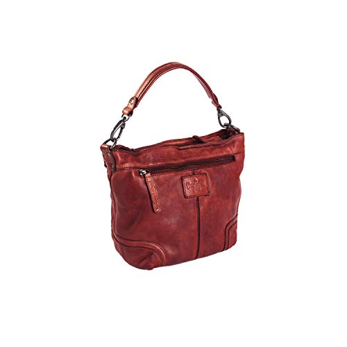 The Chesterfield Brand Vintage Lisa Handtasche Leder 22 cm,Rot,Einheitsgröße von The Chesterfield Brand