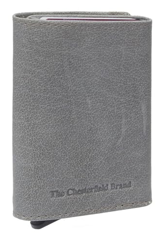 The Chesterfield Brand Paris - Kreditkartenetui 6cc 10 cm RFID Light Grey von The Chesterfield Brand