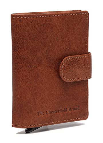 The Chesterfield Brand Prague - Kreditkartenetui 6cc 10 cm RFID cognac von The Chesterfield Brand