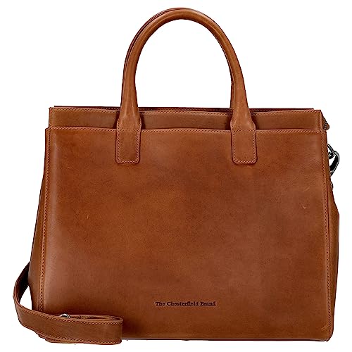 The Chesterfield Brand Rivera - Henkeltasche 14" 34 cm cognac von The Chesterfield Brand