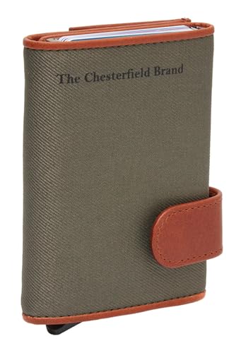 The Chesterfield Brand Sabana Cardholder Steel Green von The Chesterfield Brand
