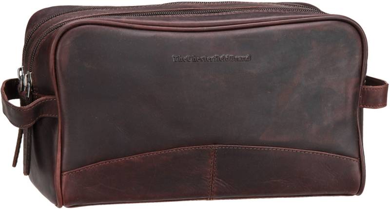 The Chesterfield Brand Stacey 0165  in Braun (4.6 Liter), Kulturbeutel von The Chesterfield Brand