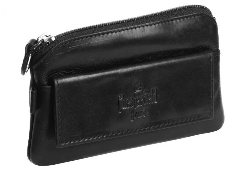 The Chesterfield Brand - The Chesterfield Brand Miles Schlüssel-Etui echt Leder schwarz Schwarz von The Chesterfield Brand