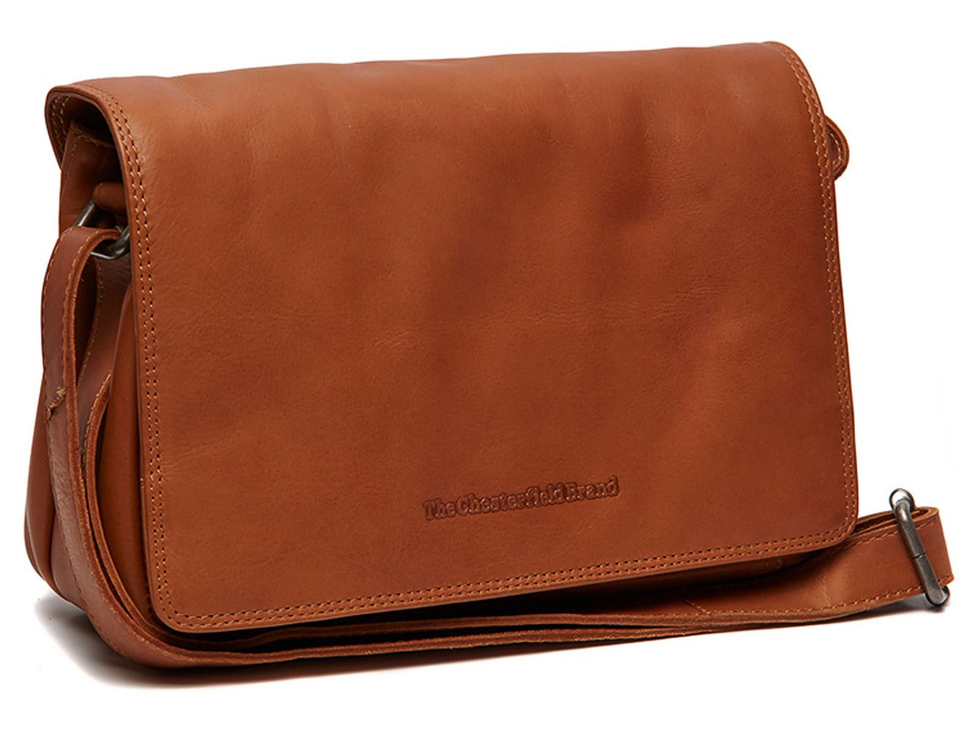 The Chesterfield Brand Umhängetasche C48.1220 Tustin Messenger Wax Pull Up Leder (Stück, 1-tlg., 1), Leder von The Chesterfield Brand