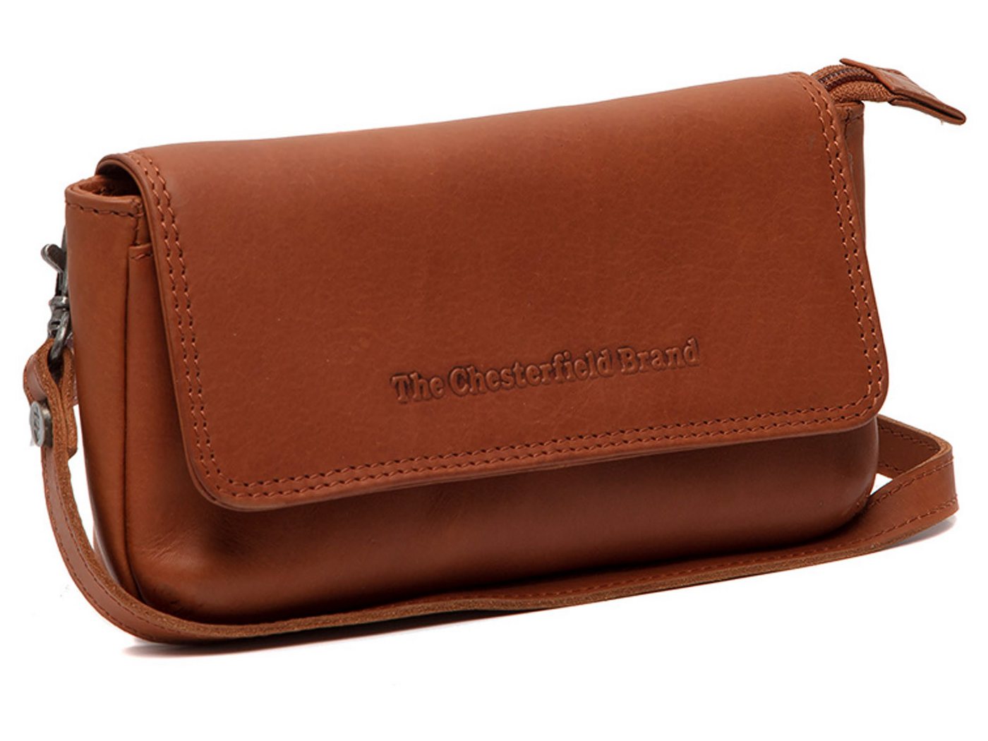 The Chesterfield Brand Umhängetasche C48.1263 Nelson Gürtel-Tasche Wax Pull Up Leder (Stück, 1-tlg., 1), Leder von The Chesterfield Brand