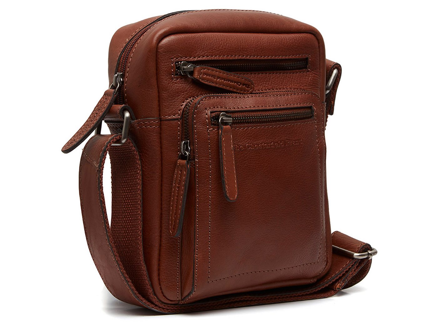 The Chesterfield Brand Umhängetasche C48.1280 Ancona Wax Pull Up Leder (Stück, 1-tlg., 1), Leder von The Chesterfield Brand