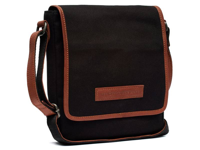 The Chesterfield Brand Umhängetasche C48.1311 Lismone Crossbody Washed Canvas & Wax Pull Up Leder (Stück, 1-tlg., 1), Leder von The Chesterfield Brand