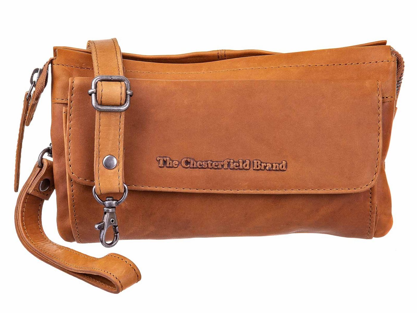 The Chesterfield Brand Umhängetasche Leder Damen Umhängetasche Evelyn C481130 (ein Stück, 1-tlg., ca. B/H/T 23/15/5 cm), Leder von The Chesterfield Brand