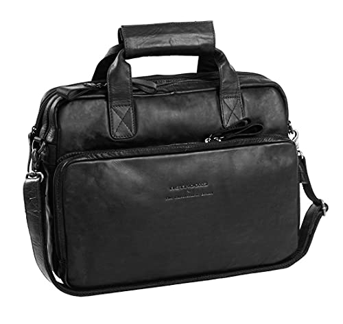 The Chesterfield Brand Wax Pull Up Geneva Fahrradtasche Leder 40 cm Laptopfach von The Chesterfield Brand