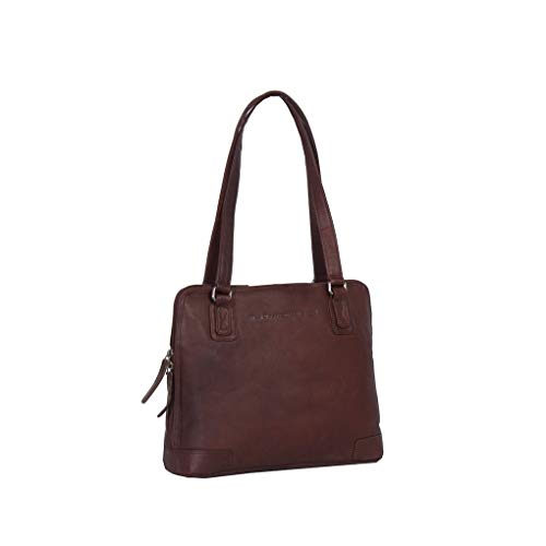 The Chesterfield Brand Wax Pull Up Manon Schultertasche Leder 30 cm Laptopfach von The Chesterfield Brand