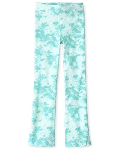 The Children's Place Mädchen Schlaghose Hose, Blue Radiance Batikfärbung, XS von The Children's Place